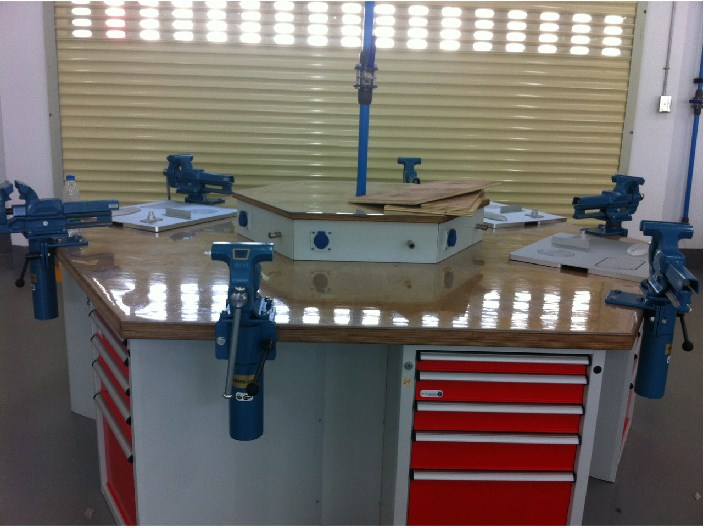 密封訓(xùn)練板、6位鉗工臺