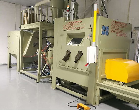 MQ-YZZ輪轂專用噴砂機