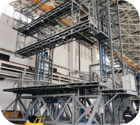 開合式垂直升降機(jī)塢