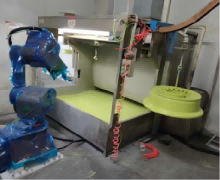 輪轂自動噴漆機(jī)器人